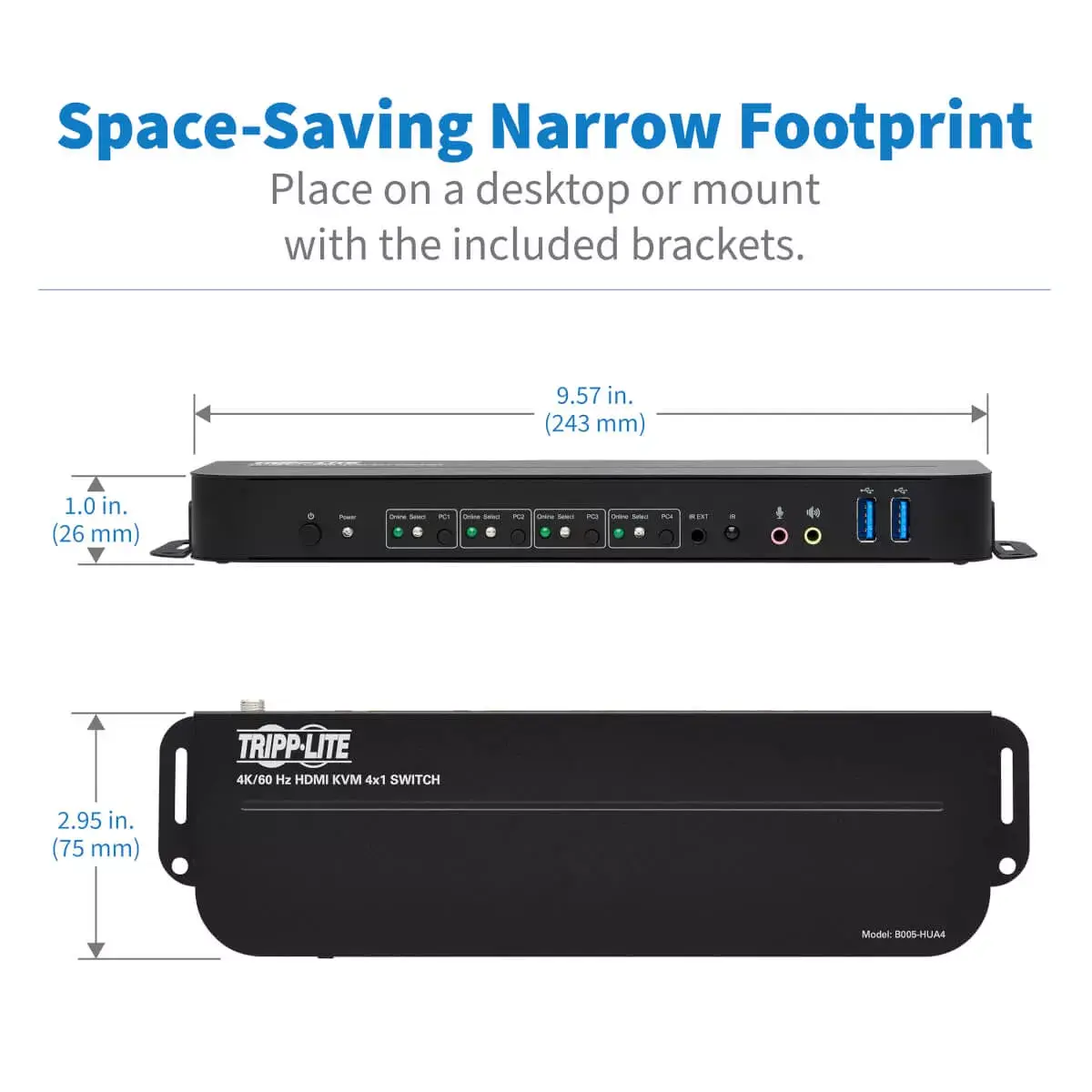 Eaton B005-HUA4 4-портовый HDMI/USB KVM Photo 5