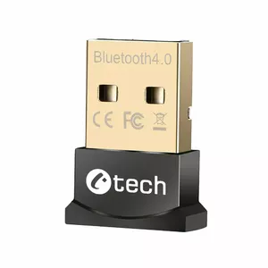 Bluetooth USB adapter c‑tech BTD-02 v4.0 mini dongle, USB-A connection