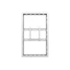 Korpuss 43" Mazs Balts Multibrackets M Pro Series Photo 2