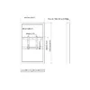 Korpuss 43" Mazs Balts Multibrackets M Pro Series Photo 6