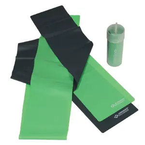 Treniņu lenta Schildkröt Fitness 960020, komplekts 2 gab., 2000 mm x 150 mm, melna un zaļa
