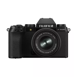 Fujifilm X -S20 + XC15-45mm Беззеркальный цифровой фотоаппарат со сменными объективами 26,1 MP X-Trans CMOS 4 6240 x 4160 пикселей Черный