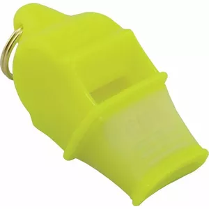 Свисток Fox40 CMG Sonik Blast — неоново-жёлтый с шнурком (модель 9203-1308)