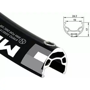 MTB rim Alexrims ALX-MD19275 27.5" Tubeless Ready 32 holes centerlock black