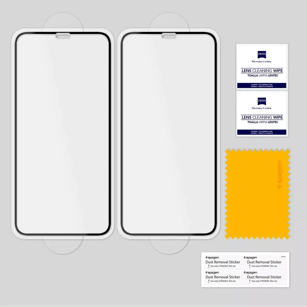 Spigen rūdīts stikls iPhone X pilnai pārklāšanai Photo 2