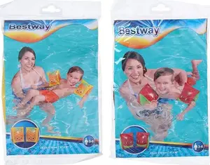 Inflatable Swimming Arm Bands Bestway Pineapple 23 x 15 cm for Kids, Orange