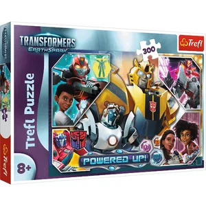 Пазл TREFL 300 элементов — Transformers In the world of, мультяшная тема, от 8 лет