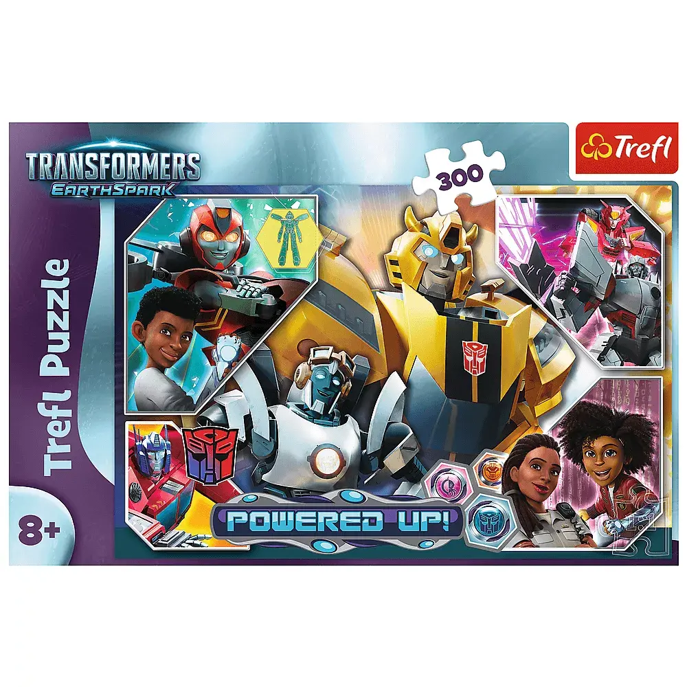 TREFL puzle 300 gab. — Transformers In the world of Photo 3