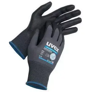 Factory gloves Uvex phynomic allround Black Grey Adult 102g