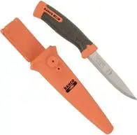 Utility knife BAHCO SB-2446 with 2-component black/orange handle, length 220 mm