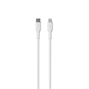Lightning Cable PURO PUCAPLTUSBCICONWHI 1.5m USB C to Lightning White