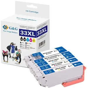 Комплект картриджей для Epson 33XL T3357 – g g, 5 шт.