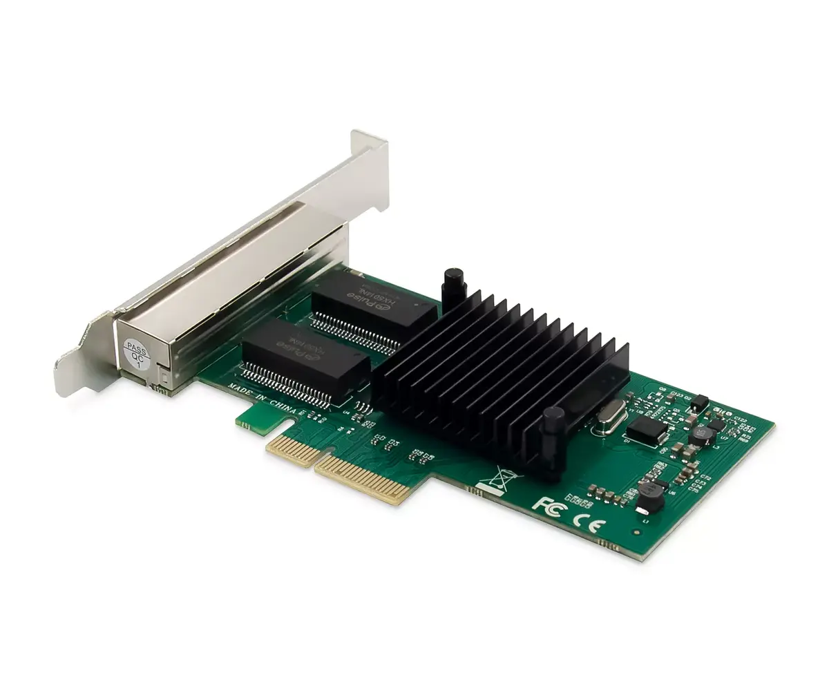 Сетевая карта Digitus 4 порта Gigabit Ethernet Intel I350 Photo 2