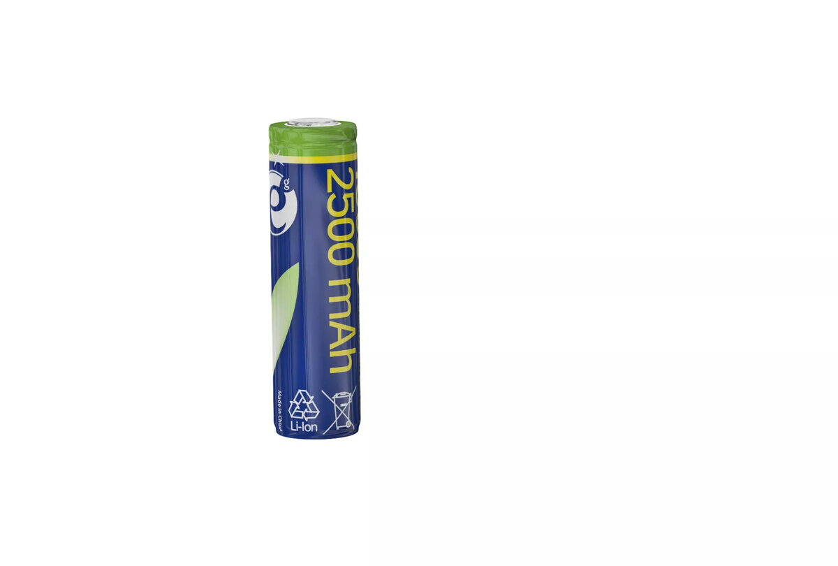 Uzlādējama baterija Gembird EG-BA-18650-10C/2500 Li-Ion 3