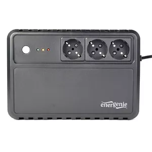 Uninterruptible Power Supply ENERGENIE EG-UPS-3SDT800-01 0.8 kVA / 480 W, Line-Interactive, 3x Type F outlets