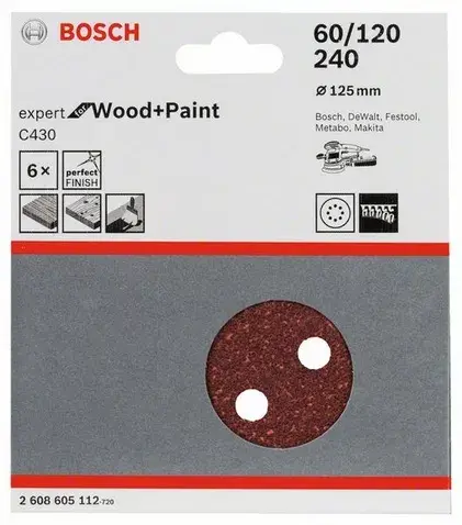 Шлифовальный диск Bosch 2 608 605 112 Photo 2