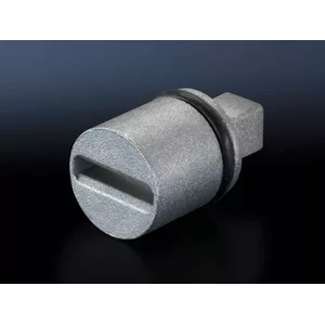 Rack accessory Rittal 2464.000 — metallic zinc housing, width 27 mm, weight 20 g