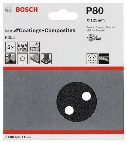 Sanding sheet Bosch F355 Photo 2