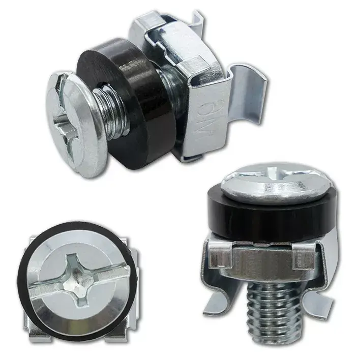 M16 mounting kit for rack QOLTEC 50 pcs Photo 3
