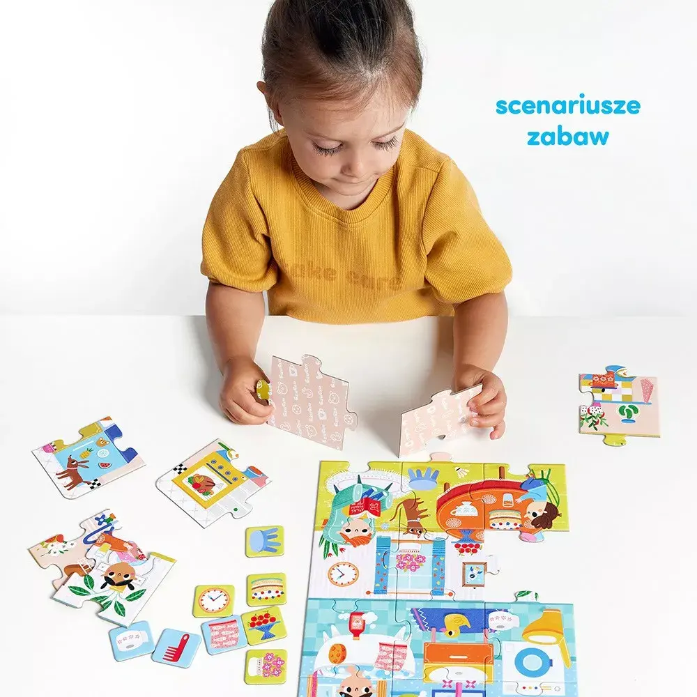 Puzzle CzuCzu 'What We Do at Home' 24 gab. Photo 6
