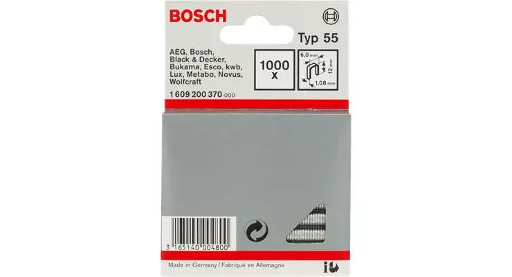 Šaurās kronu skavas Bosch Tips 55 1609200370 Photo 2