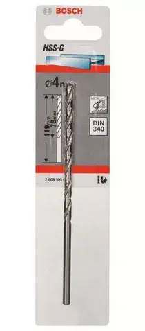 Twist drill bit Bosch HSS-G 4 mm Photo 2