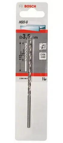 Сверло спиральное Bosch Metal drill bit HSS-G Photo 2