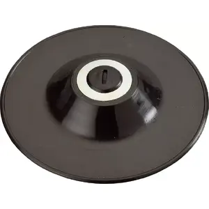 Backing pad KWB 718117 Diameter 17.8 cm Black