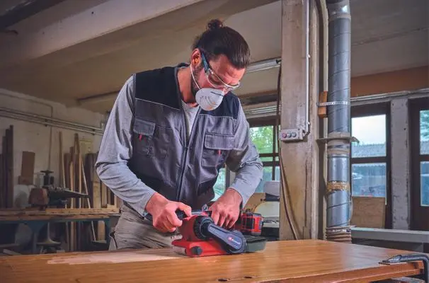 Einhell TP-BS 18/457 Li BL - Solo Lentes slīpmašīna Photo 4