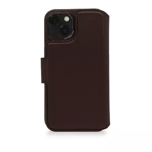 Wallet case Decoded iPhone 14 Plus Brown 6.7 inch 3 card pockets