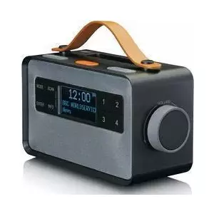 Pārvietojamā radio Lenco PDR-065BK Digitālais DAB FM Bluetooth 4W