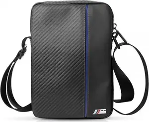 Tablet case BMW for 10" tablets, carbon texture with blue stripe