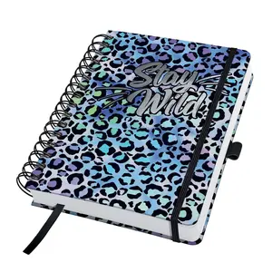 Writing Notebook Sigel JN652 A5 240 Sheets Black Blue Purple
