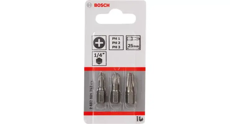 Screwdriver Bit Packs Bosch 2607001764 Photo 2
