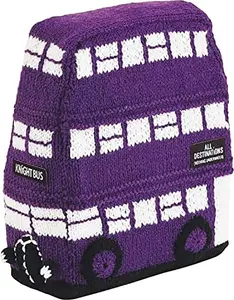 Doorstopper ThumbsUp Harry Potter Strick-Set Bus purple