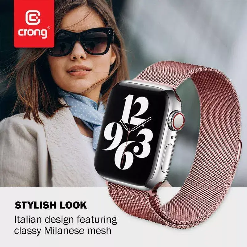 Crong siksniņa Apple Watch 38/40/41 mm CRG-40MST-RSP Photo 9