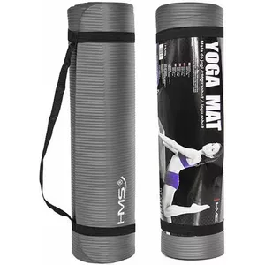 Yoga mat HMS YM03 grey 183 x 61 x 1 cm