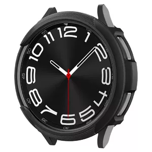 Case for Samsung smartwatch Spigen Liquid Air, TPU, Black, 47×45×14.5 mm