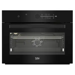 Built-in oven BEKO BBCM17400B 48 L, 2900 W, black, electric, A+