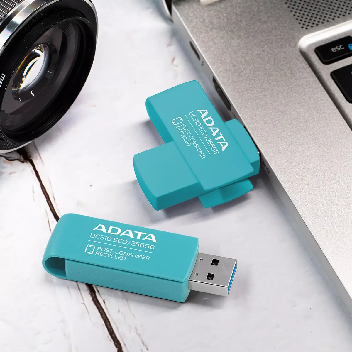 USB zibatmiņa ADATA 256 GB UC310 ECO Photo 8