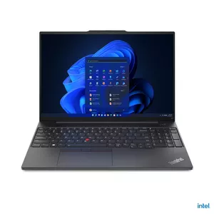 Lenovo ThinkPad E16 Ноутбук 40,6 cm (16") WUXGA Intel® Core™ i5 i5-1335U 16 GB DDR4-SDRAM 256 GB Твердотельный накопитель (SSD) Wi-Fi 6 (802.11ax) Windows 11 Pro Черный