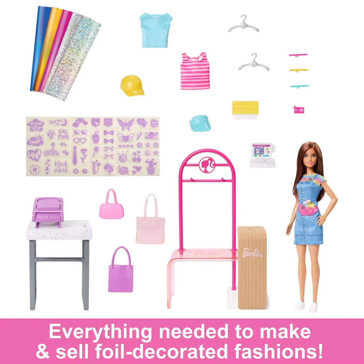 Leļļu veikala komplekts MATTEL Barbie MAKE & SELL BOUTIQUE Photo 8