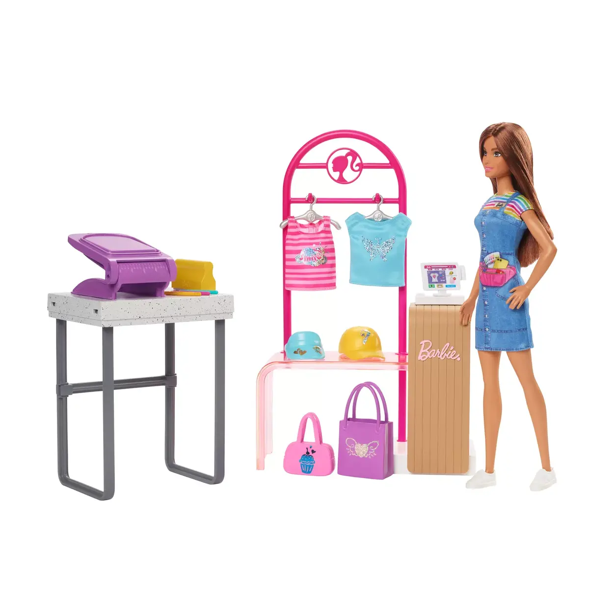 Leļļu veikala komplekts MATTEL Barbie MAKE & SELL BOUTIQUE Photo 9