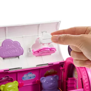 Leļļu komplekts MATTEL Barbie Extra Fly Doll and Playset — plastmasa, daudzkrāsains, no 3+ gadiem