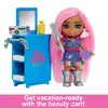 MATTEL Barbie Extra Fly Doll and Playset Photo 6