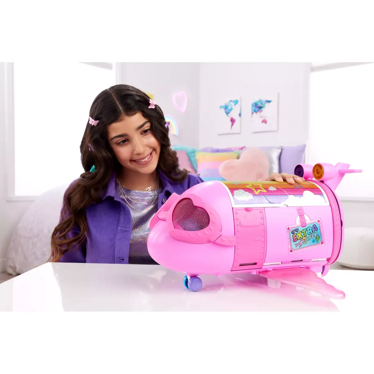 MATTEL Barbie Extra Fly Doll and Playset Photo 8