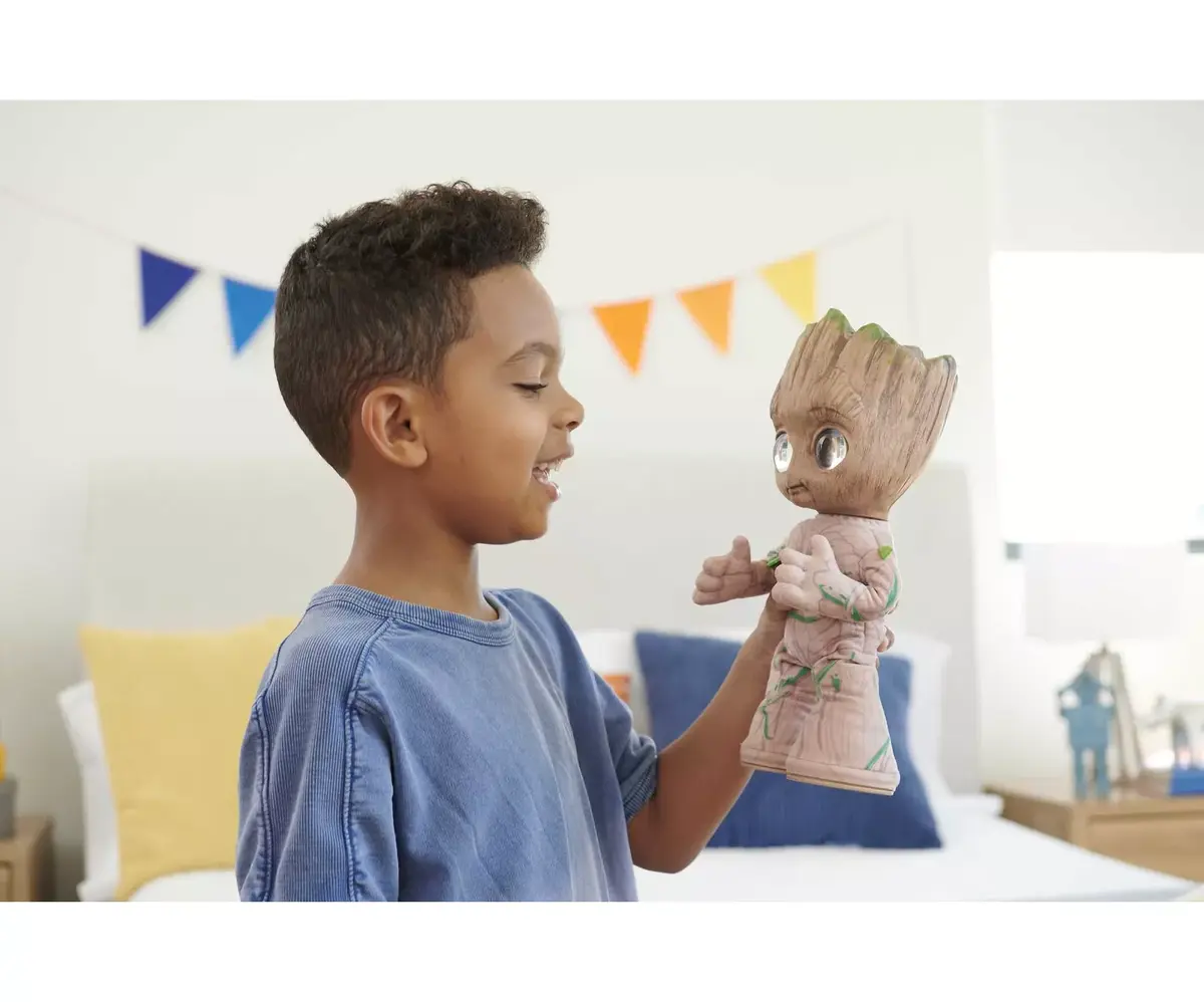 MATTEL Marvel I Am Groot Groovin' Groot plush Photo 5