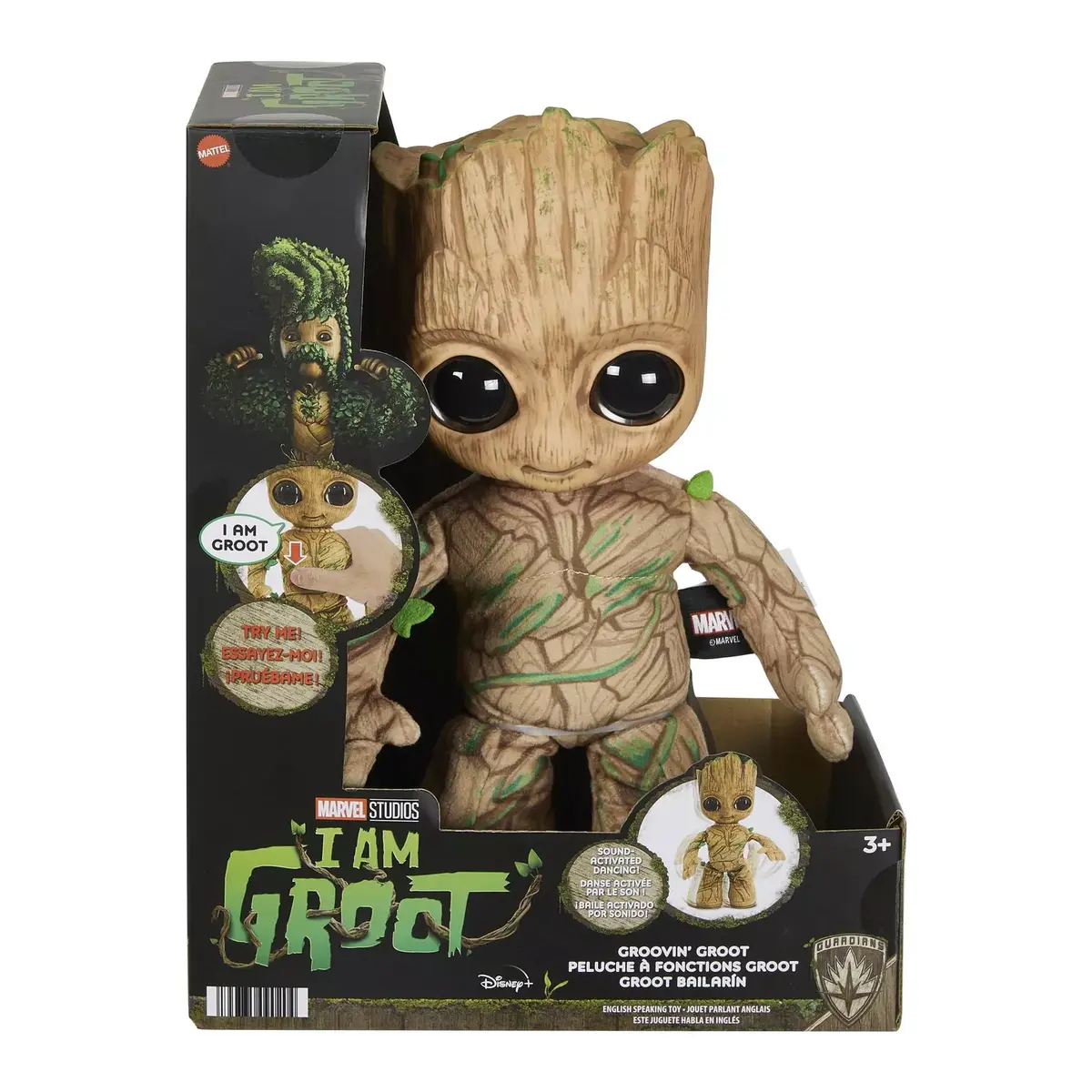 MATTEL Marvel I Am Groot Groovin' Groot plush Photo 9