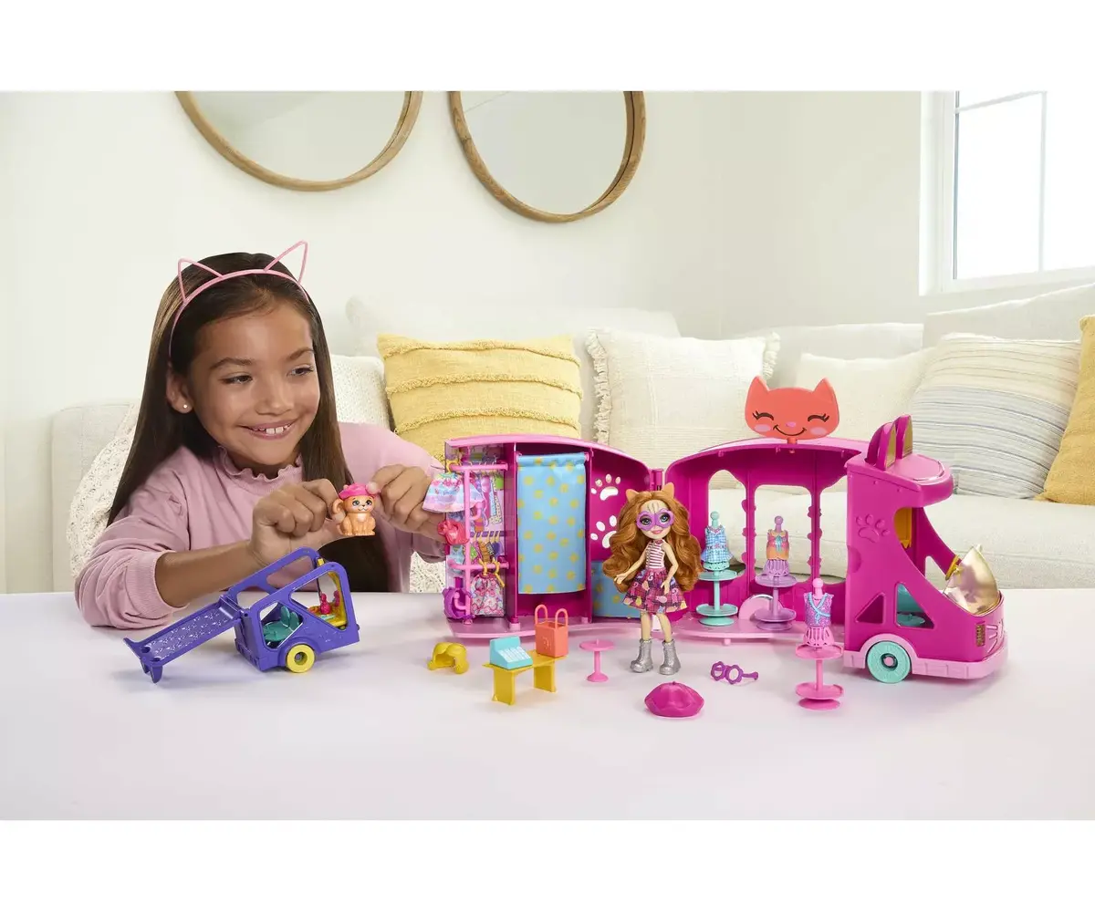 MATTEL Enchantimals Glam Party — fashion truck aksesuārs Photo 2