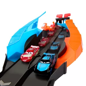 Игровой набор Mattel Disney Pixar Cars Glow Racers Launch & Criss-Cross Glow Race